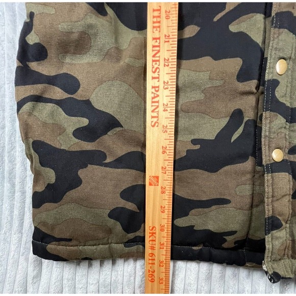 Darius Rucker X NFL Dallas Cowboys Sherpa Lined Mens L Camo Canvas Hooded Jacket - Picture 7 of 16